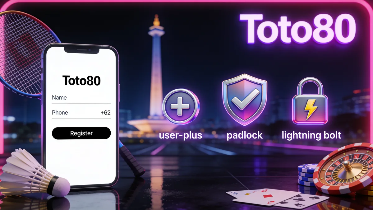toto80 di Indonesia — Cara Login TOTO80 dengan Mudah dan Cepat
