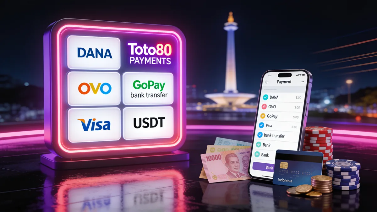 toto80 di Indonesia — Deposit dan Penarikan Dana